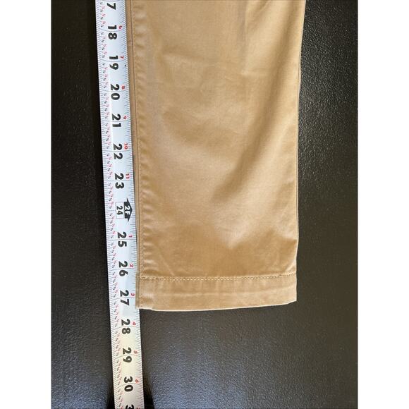 Talbots Pants Women 8 Beige Tan Khaki Chino Cargo Straight 27" Inseam NEW Preppy - Picture 9 of 10